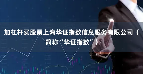 加杠杆买股票上海华证指数信息服务有限公司（简称“华证指数”）