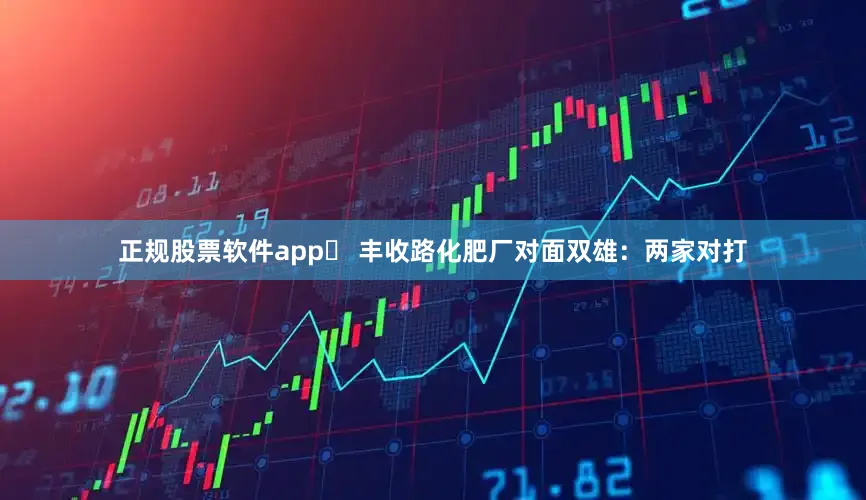 正规股票软件app✅ 丰收路化肥厂对面双雄：两家对打